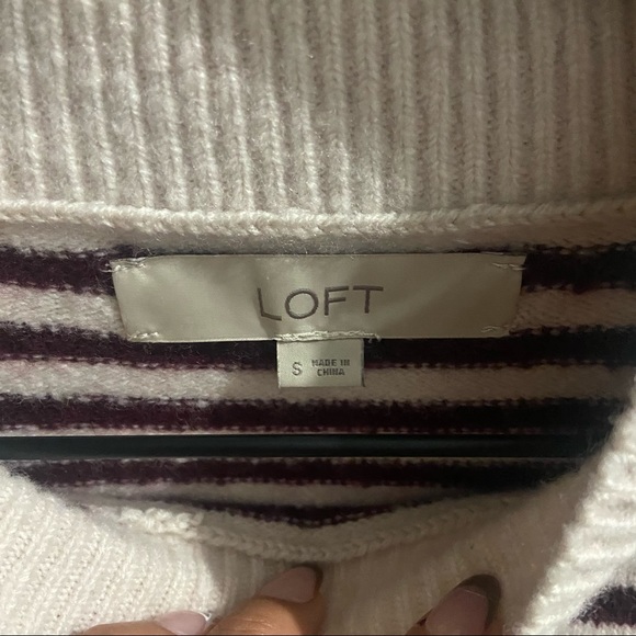 LOFT Short Sleeve Turtleneck - Picture 5 of 5